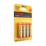 باطری قلمی اولترا پریمیوم آلکالاین کداک 4عددی  Kodak Ultra Premium Alkaline AA