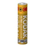 باتری نیم‌قلمی اولترا پریمیوم آلکالاین کداک بسته ۴ عددی KODAK ULTRA PREMIUM ALKALINE AAA
