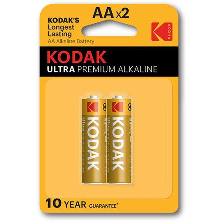 باطری قلمی اولترا پریمیوم آلکالاین کداک بسته ۲ عددی | KODAK ULTRA PREMIUM AA