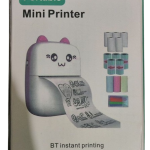  پرینتر حرارتی و لیبل‌زن حرارتی گربه‌ای (پرینتر حرارتی خرگوشی) مدل Portable Mini Printer | BT Instant Printing | چاپگر حرارتی قابل حمل بدون جوهر